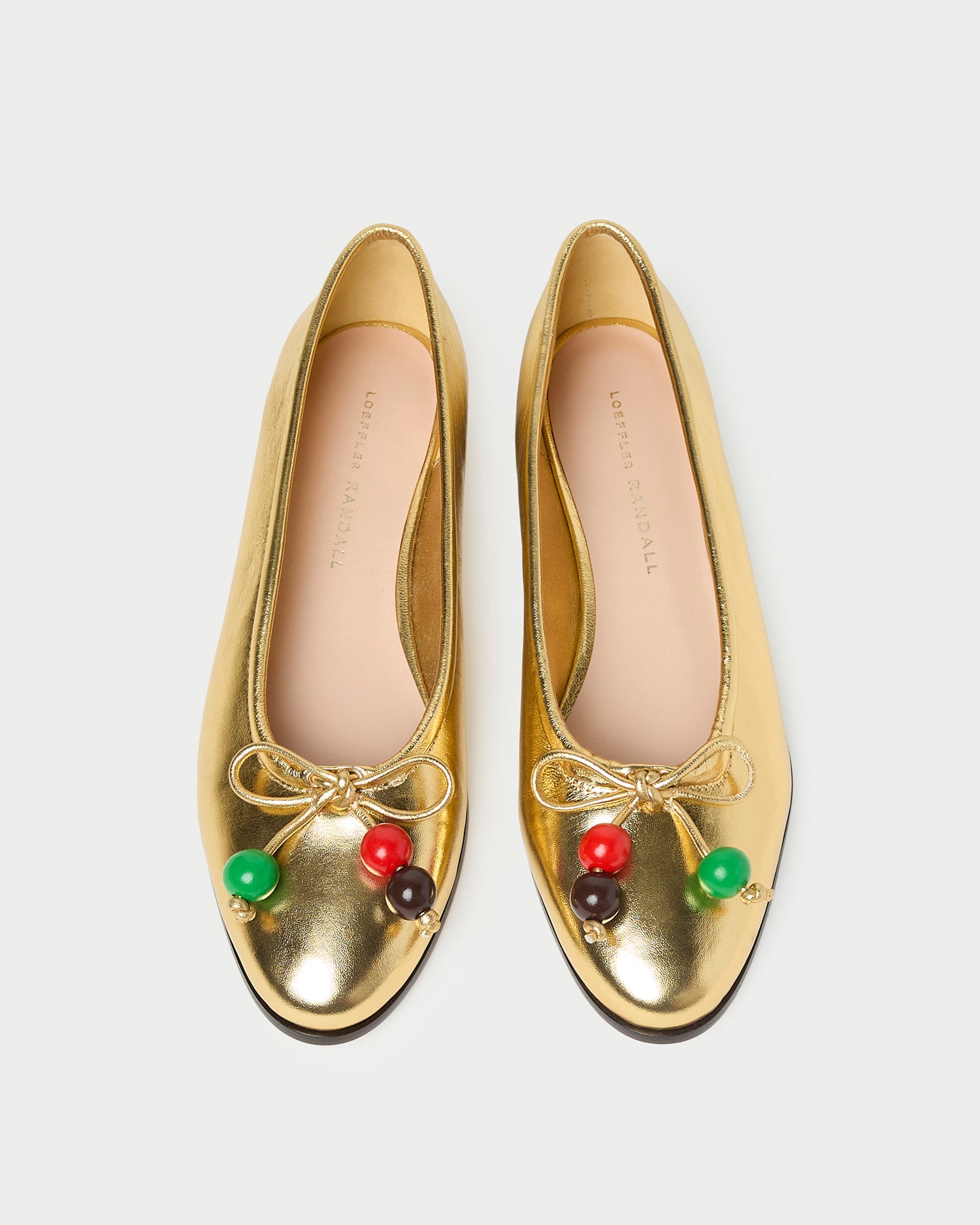Noelle Champagne/beads Ballet Flat - Champagne/beads / 5
