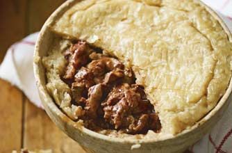 Steak and kidney pudding