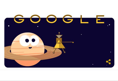 Google Doodle Celebrates Cassini Probe's 'Grand Finale' Saturn Dive | Space