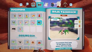 Bugsnax Bugapedia: Baja Tacroach