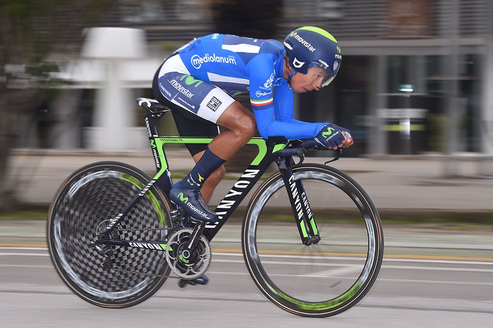 Nairo Quintana lost almost a minute to Fabian Cancellara