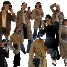 Christie Tyler styling her new Los Angeles outfits 