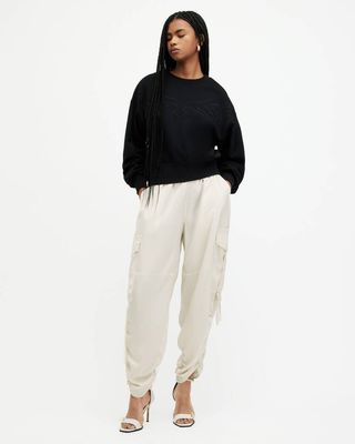 Kaye Straight Fit Drawcord Trousers