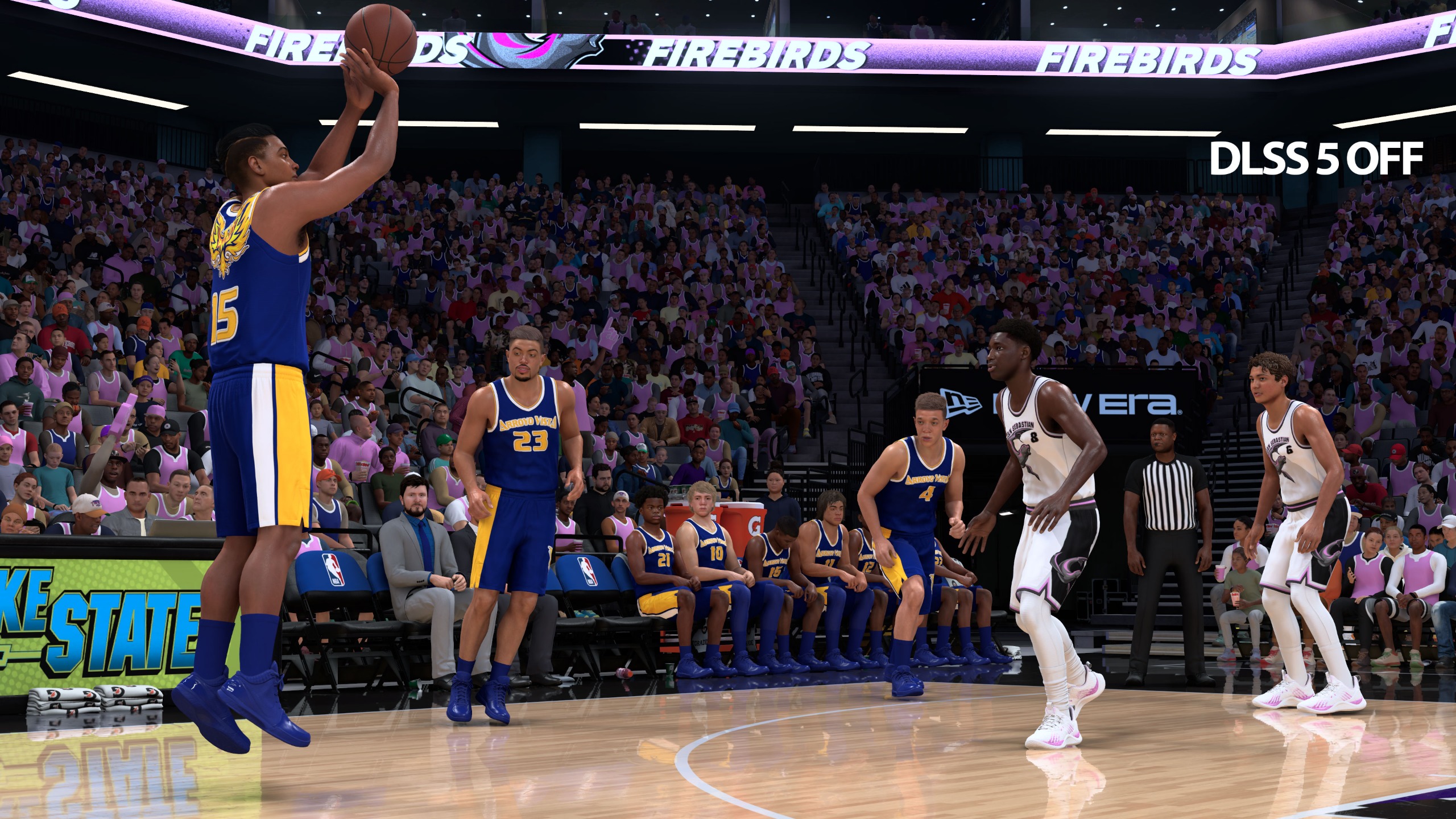 NBA 2K27 DLSS 5 comparisons