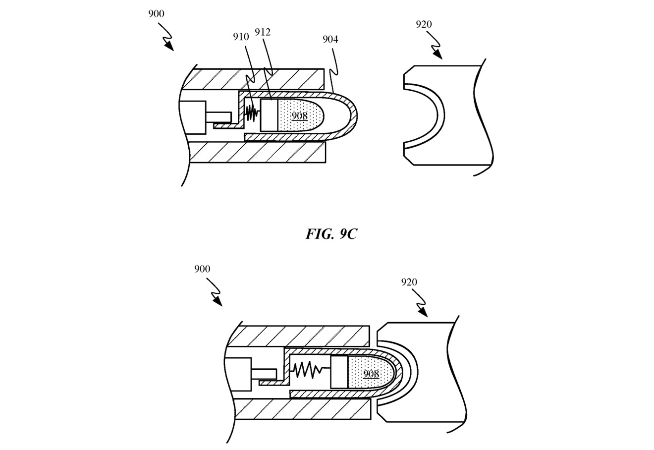 apple magsafe iphone patent