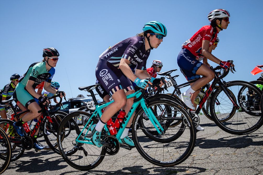 Hannah Payton (Trek-Drops) during stage 1 of the 2018 Amgen Women's Race