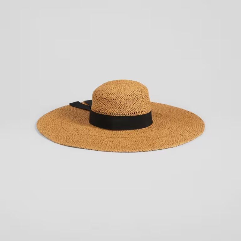 LK Bennett saffron hat cut out 