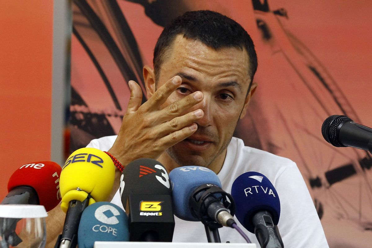 An emotional Joaquim Rodriguez announced he would retire at the end of the year