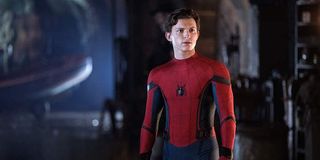 Tom Holland as Peter Parker in Spider-Man: Far From Home