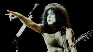 Paul Stanley on Destroyer Tour, CA, July 1976