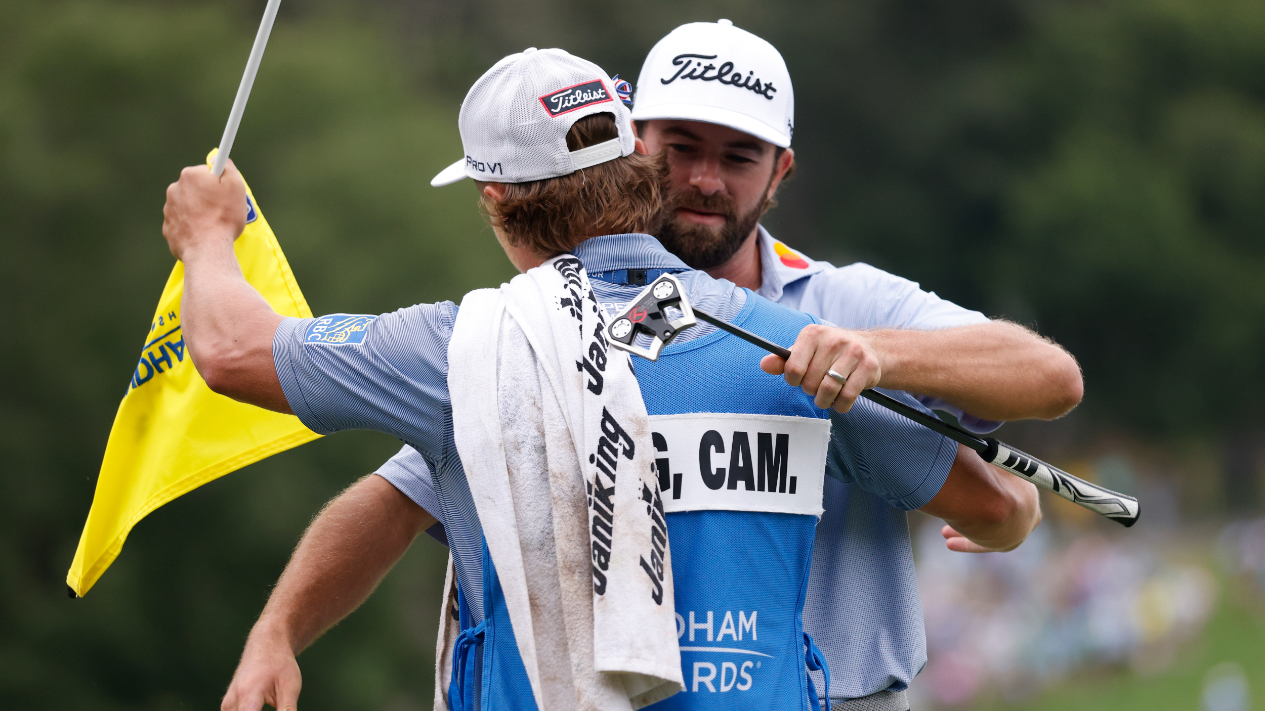 Cameron Young at the Wyndham Championship