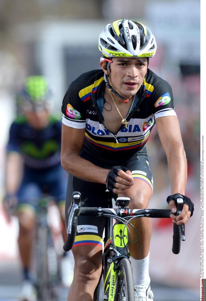 Fabio Duarte (Colombia) was second