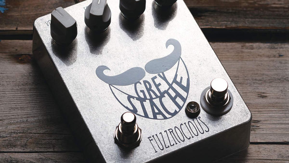 Fuzzrocious Grey Stache w/Diode and Momentary Feedback Mods 