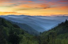 North Carolina mountain landscape