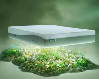 Simba Go green mattress on eco background