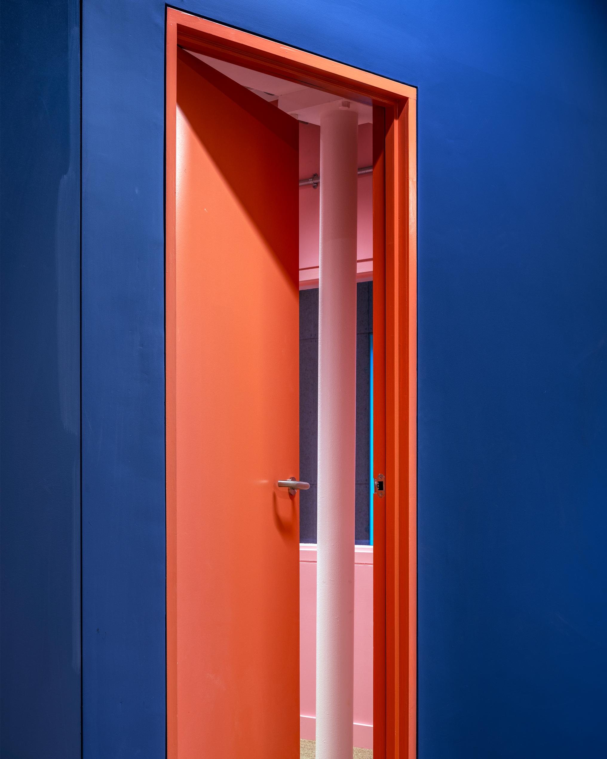 colourful youth club interior