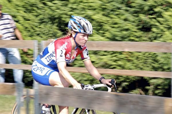 Daphny Van Den Brand (ZZPR/Destil) suffered from the Italian heat.