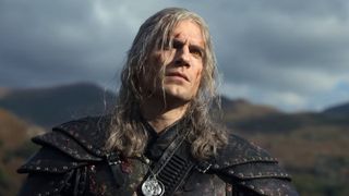 The Witcher TV series - Geralt scowls, in full realization of his intrinsic character.