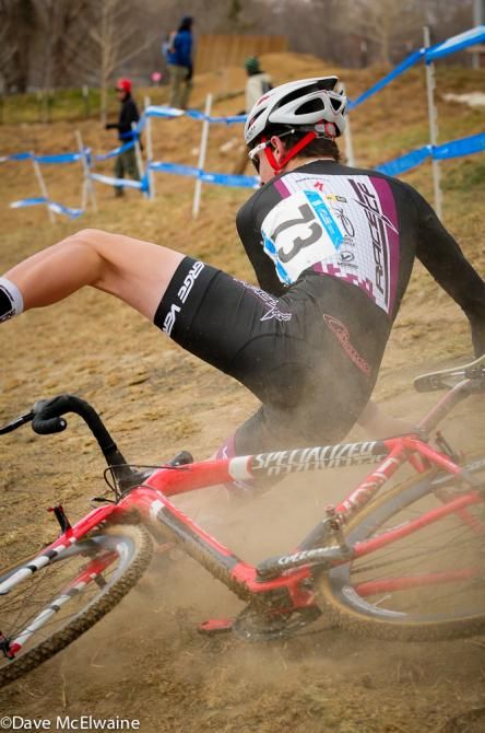 Noah Granigan (Race CF) crashing on the off-camber hill