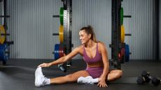 Sweat app trainer Katie Martin in a gym 