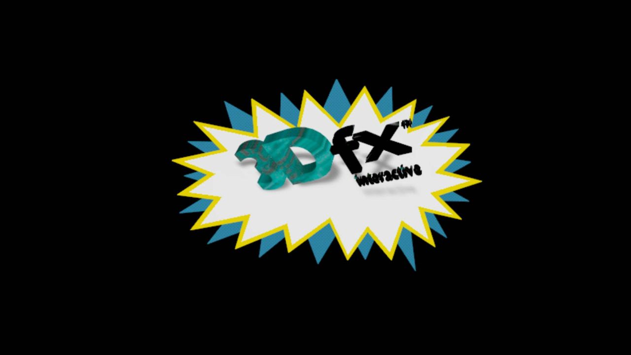 3DFX Interactive logo on black backdrop.