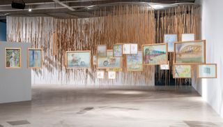 Thao Nguyen Phan installation view at Tate St Ives, 2022
