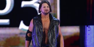 AJ Styles at the Royal Rumble