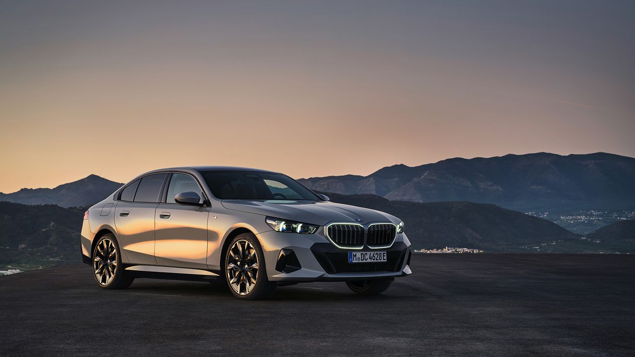 BMW 5 series i5 electric car