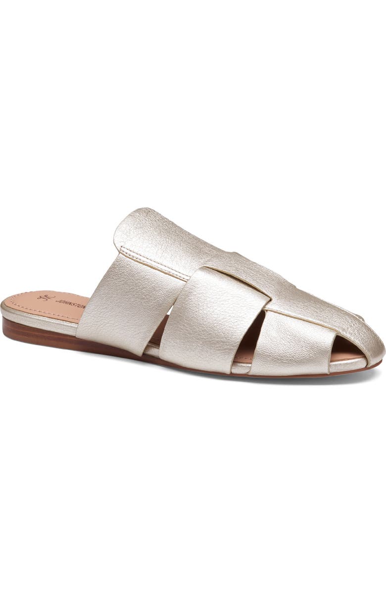 Claire Leather Fisherman Mule Sandal