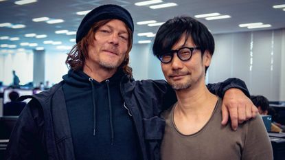 Hideo Kojima and Norman Reedus