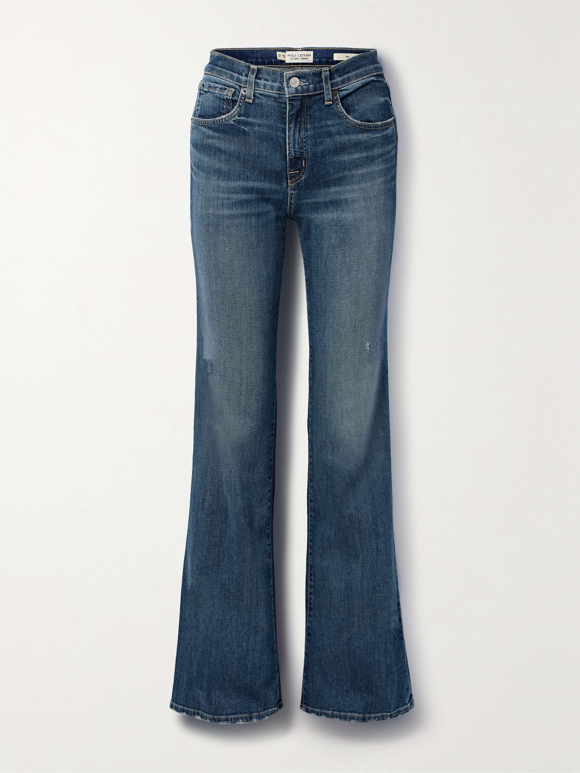 Celia High-Rise Straight-Leg Jeans