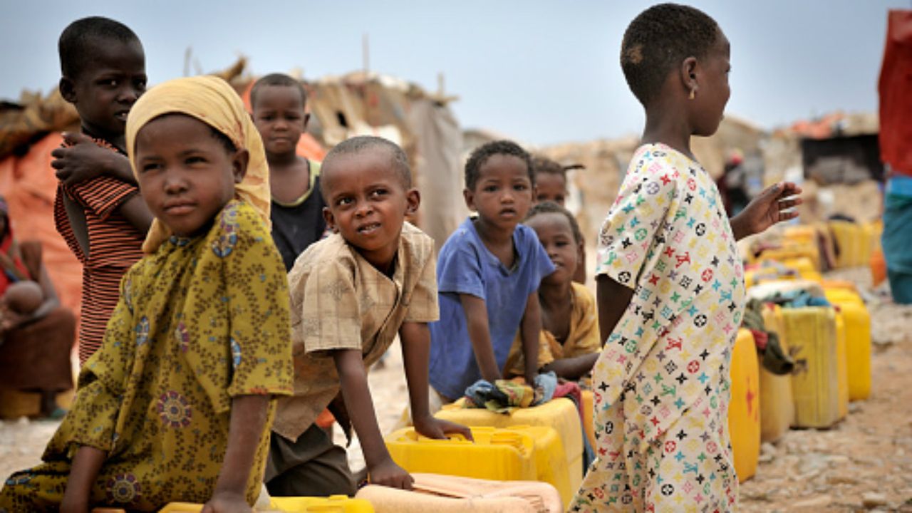 IDP camp Somalia