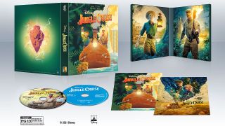 Jungle Cruise Blu-ray with art