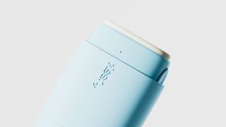 fussy natural deodorant in sustainable pebble-like blue case