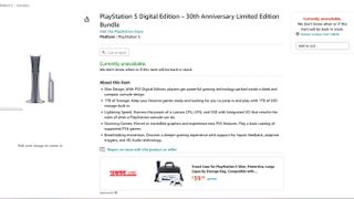 PlayStation 5 Digital Edition – 30th Anniversary Limited Edition Bundle