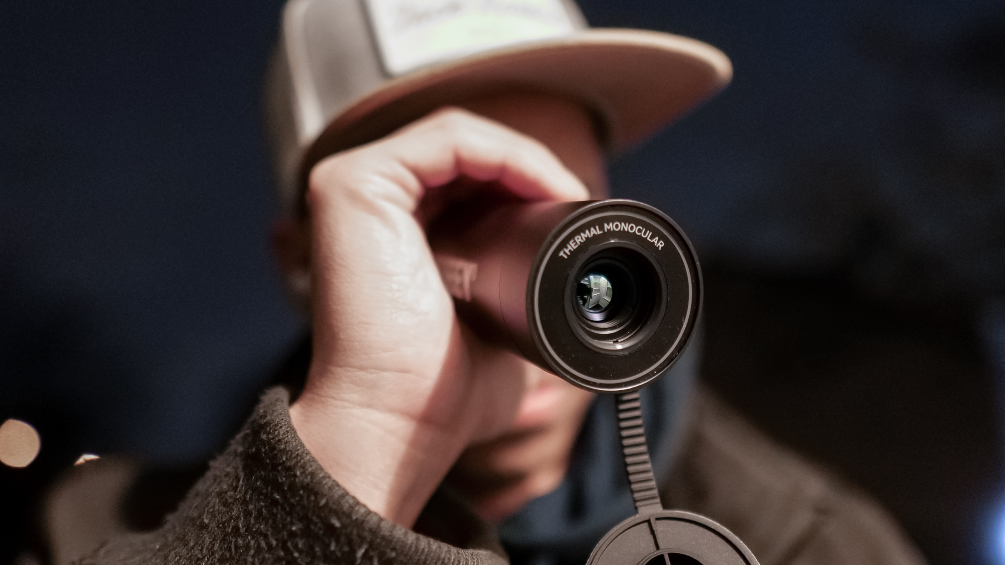 Mileseey Optics TNV10 Pro used at night my Tom's Guide editor John Velasco.