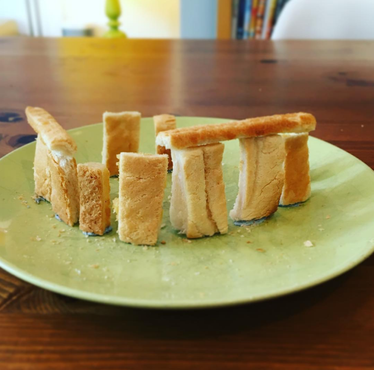 Toasthenge, where the bread banshees live and they do live well