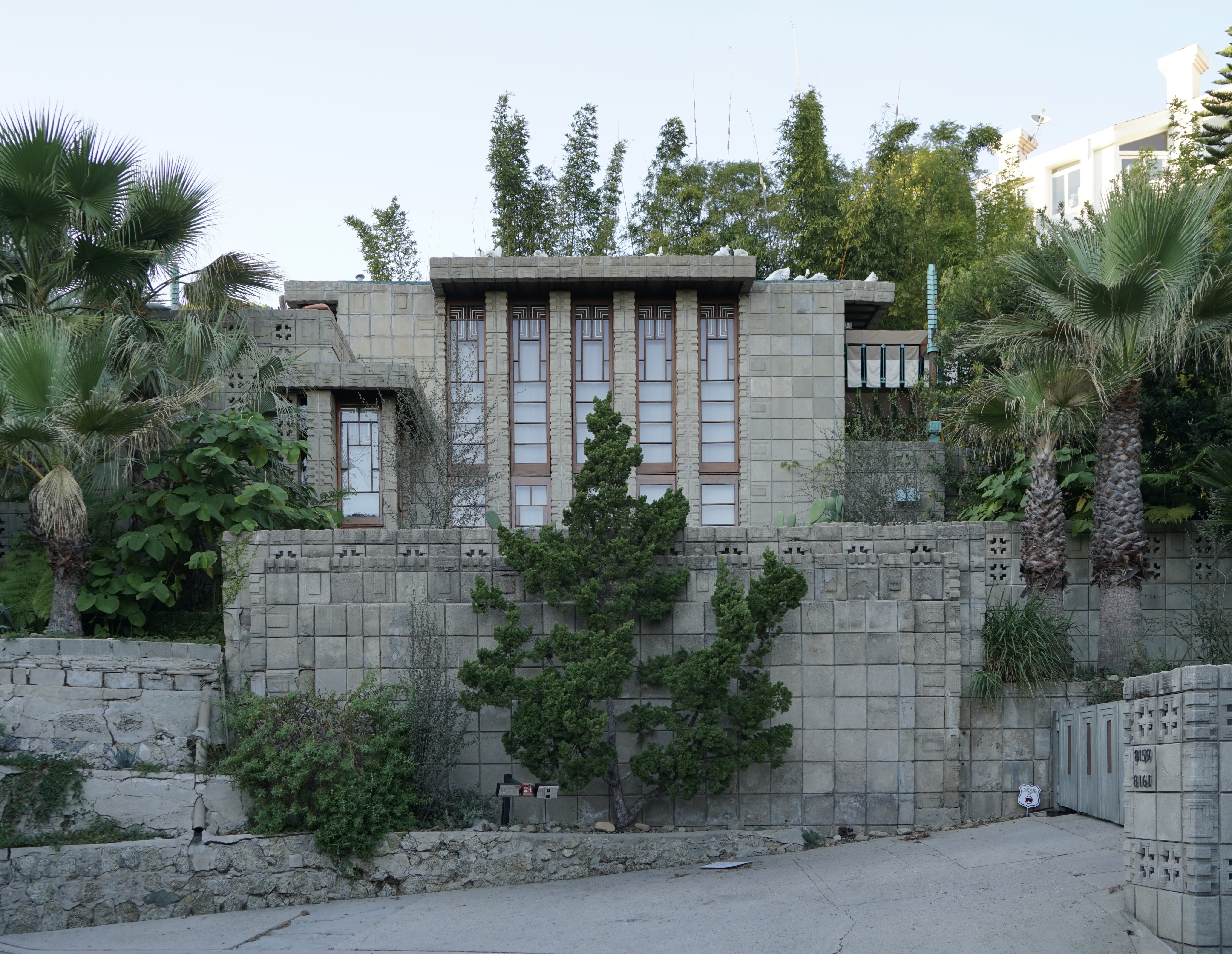 storer house by frank lloyd wright
