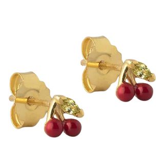 ENAMEL Copenhagen Cherry Stud Earrings