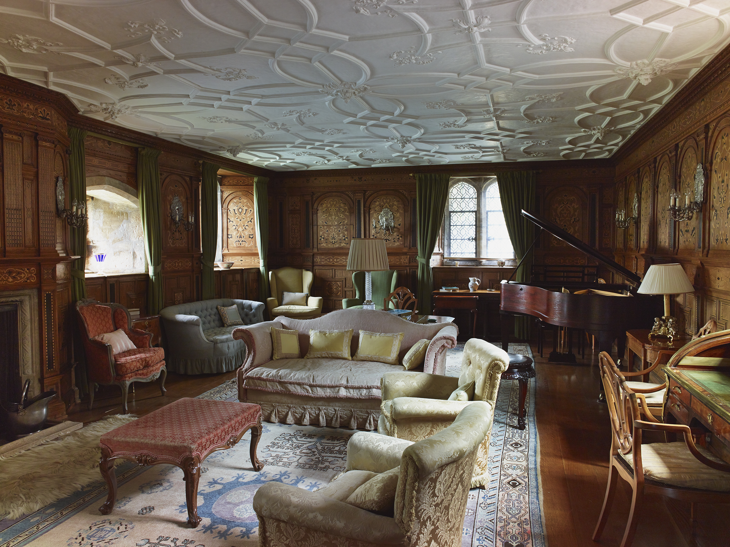 Hever Castle Drawing Room