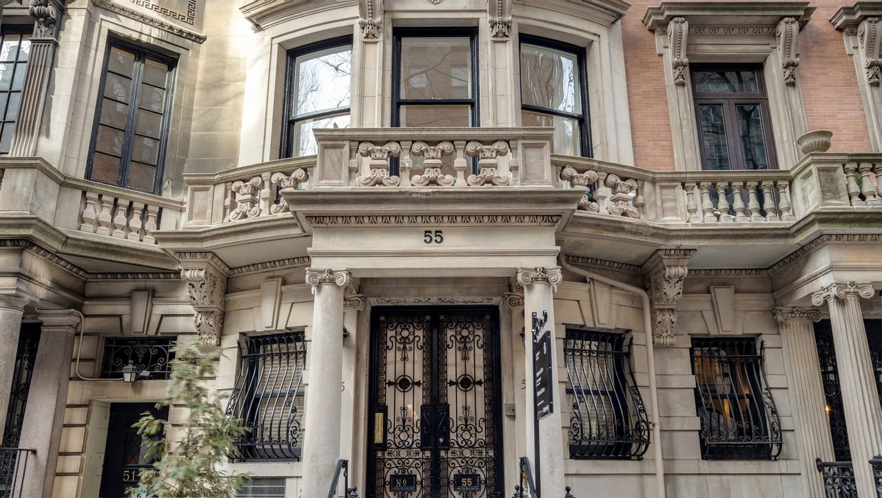 Exterior of Eleanor Roosevelt house in the Upper East Side