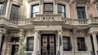 Exterior of Eleanor Roosevelt house in the Upper East Side