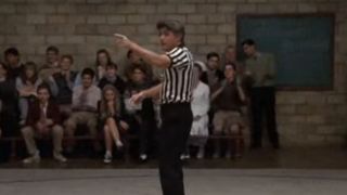 John Irving as a referee in The World According to Garp