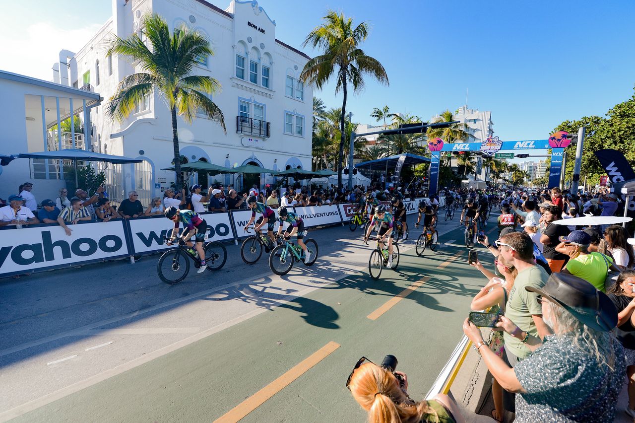 Scenes from the 2023 Miami Inventional, the inaugural National Cycling League.