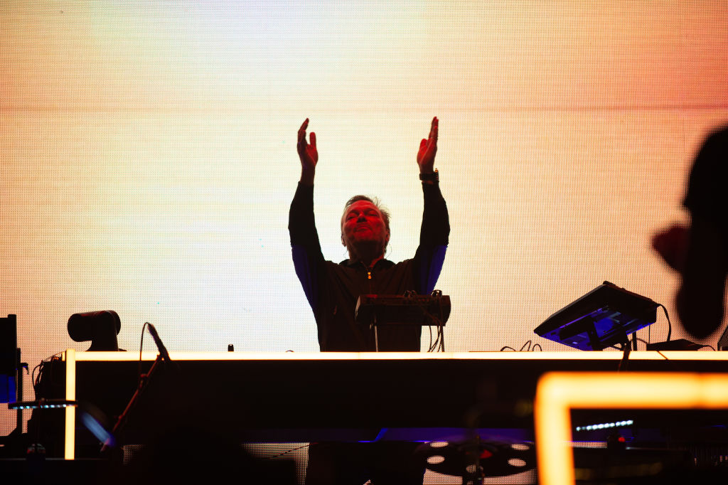 Pete Tong performs at the Isle of Wite festival