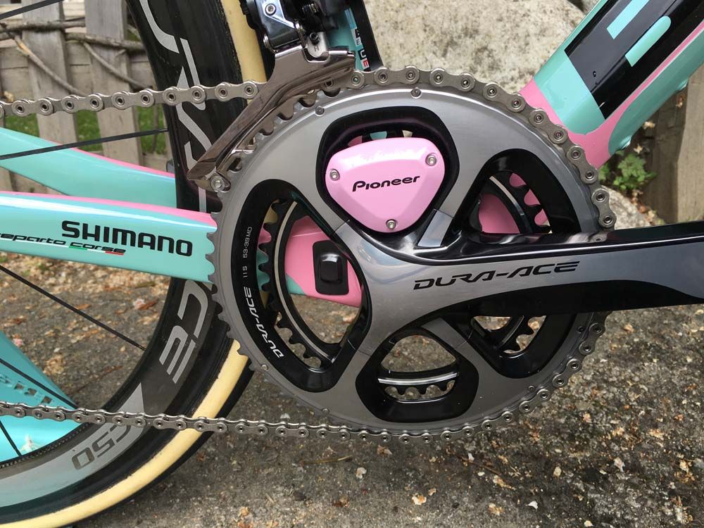 Even the power meter has had a make over