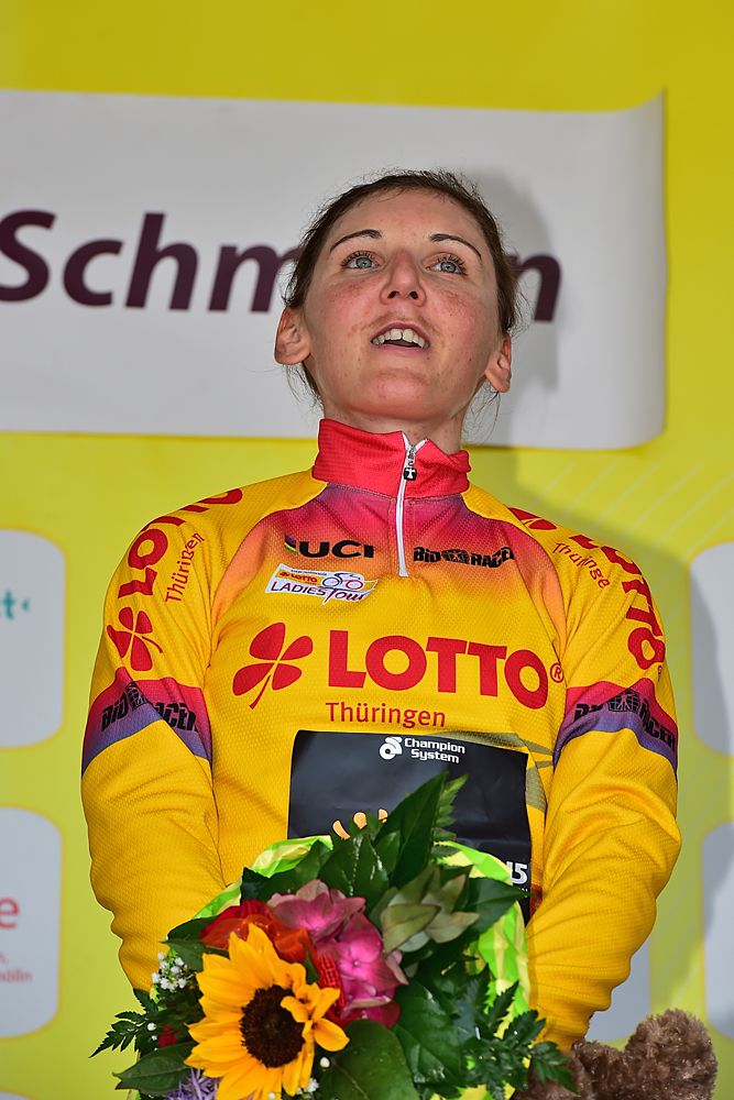 Lisa Brennauer (Wiggle High5) wins Lotto Thuringen Ladies Tour