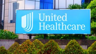 A United Healthcare sign outside a building