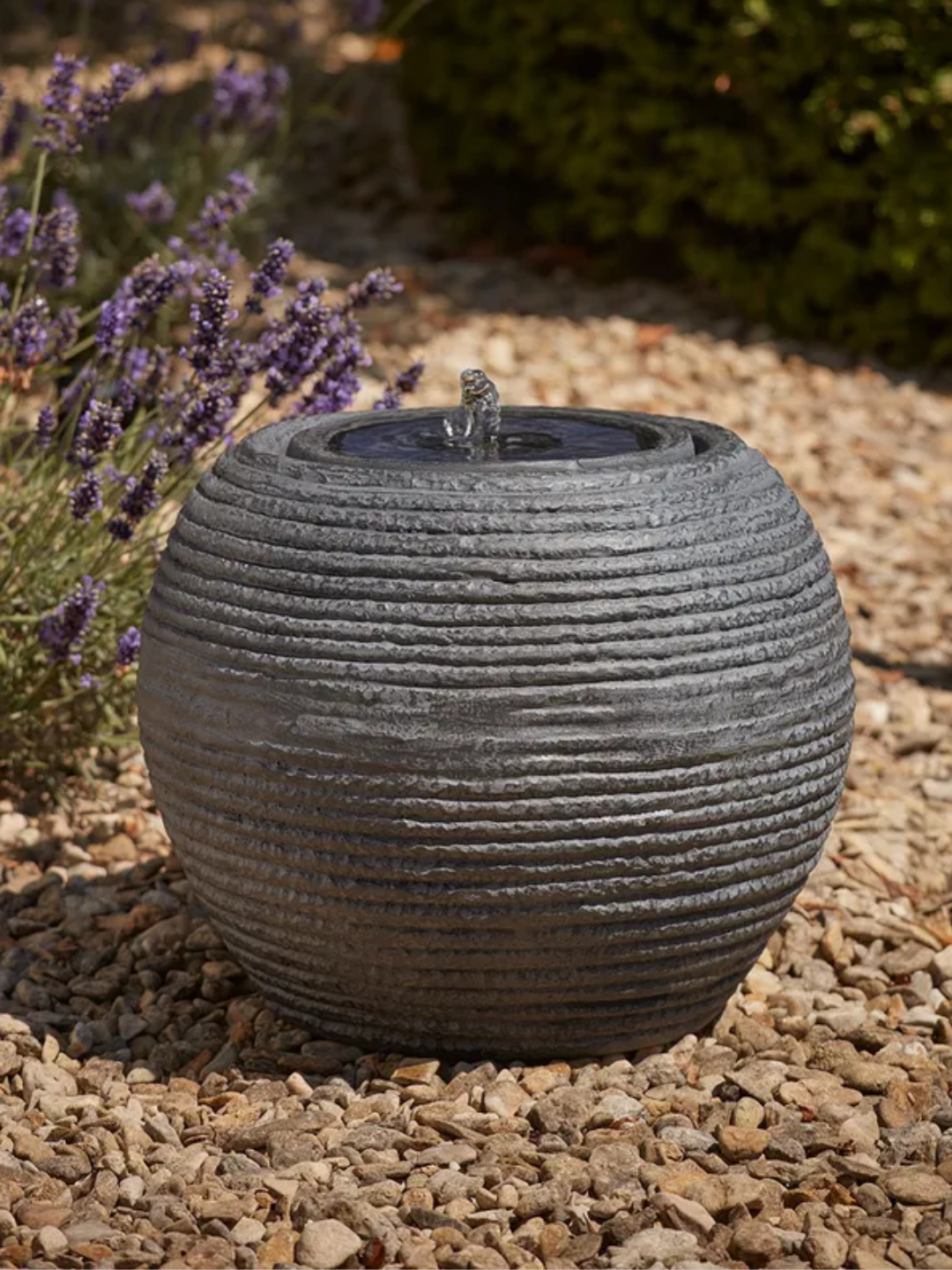 A ridged outdoor water feature from Cox &amp;amp; Cox