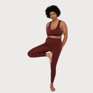 Best sustainable sports brands: Active leggings from Organic Basics
